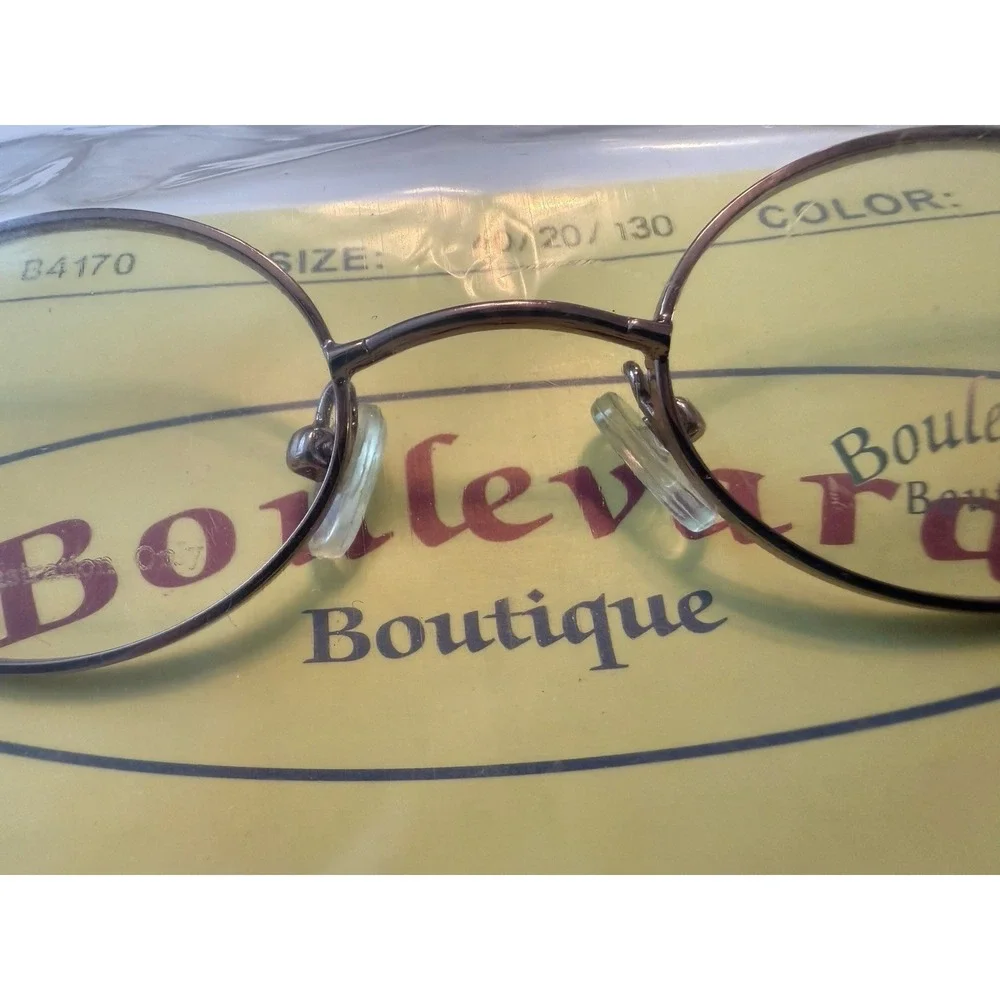 Boulevard Boutique Kids 4170 Light Pink Tone Metal 40-20-130 Eyeglasses Frames